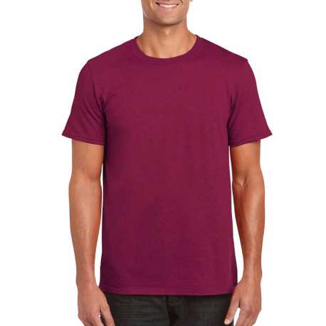 Unisex tričko (GILDAN SOFTSTYLE ADULT T-SHIRT) > fialová (berry) > L