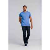 Unisex tričko (GILDAN SOFTSTYLE ADULT T-SHIRT) > modrá (heather royal)** > L