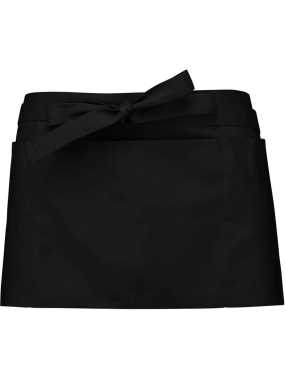 Zástera (Kariban SHORT APRON) > čierna