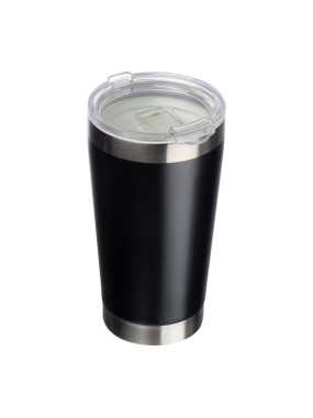 Nerezový hrnček s keramickým vnútrom > čierna