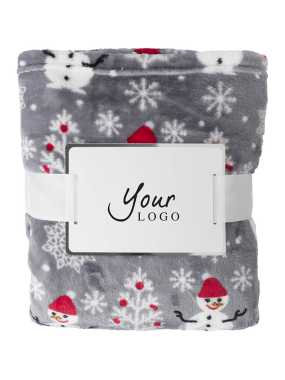 Vianočná deka > šedá (120,0 x 150,0 x 0,0 cm)