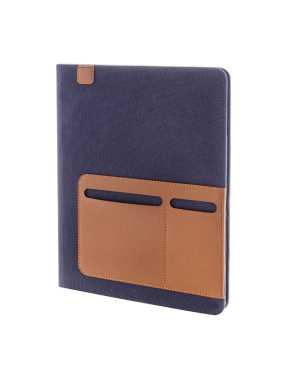 Zložka na dokumenty z recyklovaného cavas > modrá