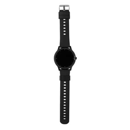 Chytré hodinky Swiss Peak z RCS recykl. TPU > čierna