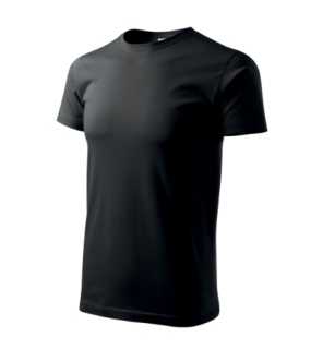 Unisex tričko (MALFINI Basic 160) > čierna > M