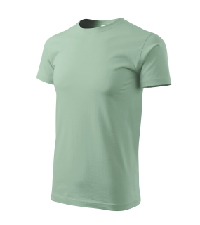 Unisex tričko (MALFINI Basic 160) > zelená (šalvia) > L