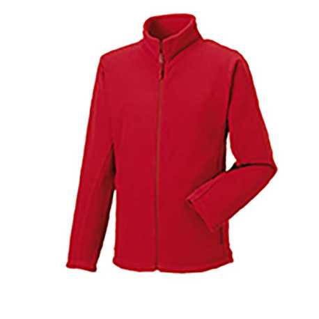 Pánska fleece bunda(Full Zip Outdoor Fleece RUSSELL) > červená > M