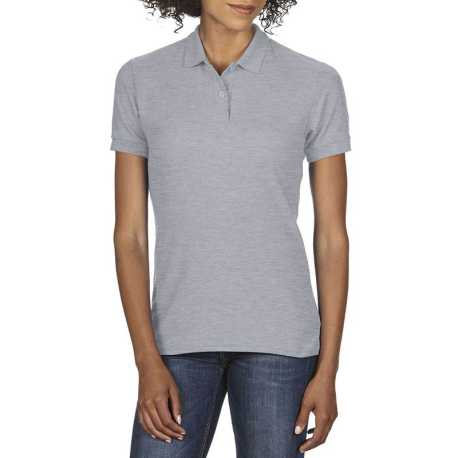 Dámska polokošeľa (GILDAN DRYBLEND LADIES DOUBLE PIQUÉ POLO) > šedá (rssport) > L