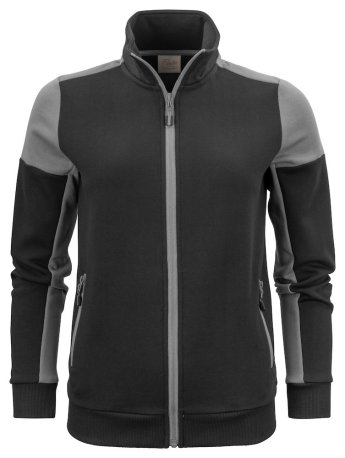 Dámska mikina (PRINTER PRIME  SWEATVEST  LADY) > čierna / šedá (anthracite) > XS