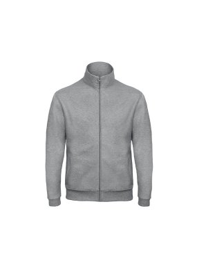 Unisex mikina (B&C Full zip sweatjacket 50/50) > šedá(heather) > XS