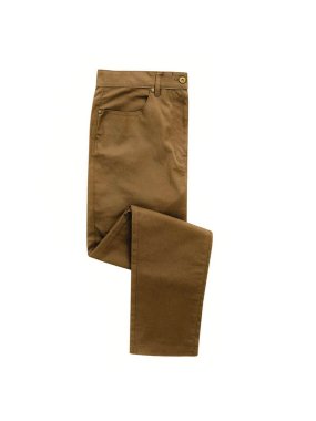 Pánske nohavice (Premier MEN'S PERFORMANCE CHINO JEANS) > hnedá (camel) > S