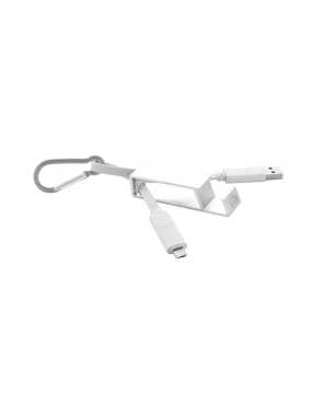 USB nabíjací kábel > strieborná