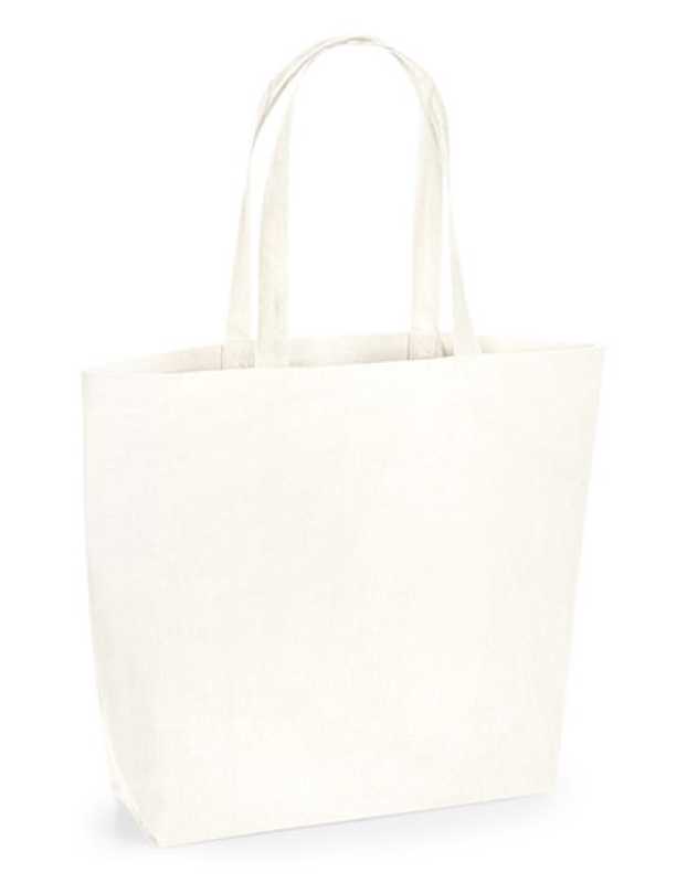 Nákupná taška z bavlny (WM Organic Natural Dyed Maxi Bag for Life) > biela (sea salt)