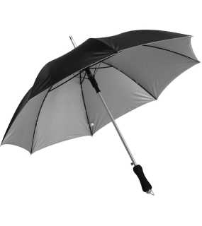 Automatický dáždnik  > čierna / strieborná