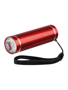 Recyklované vreckové svietidlo Utrecht > červená