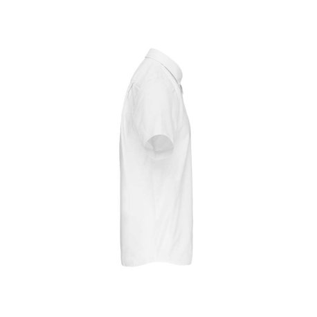 Pánska košeľa (KARIBAN MENS SHORT SLEEVE SHIRT) > biela > L