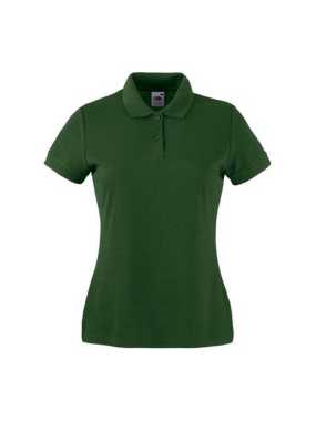 Dámska polokošeľa (FRUIT OF THE LOOM Lady-Fit 65/35 Polo) > zelená (bottle) > 2XL