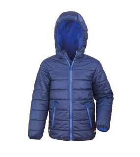 Detská bunda (RESULT JUNIOR/YOUTH PADDED JACKET)>modrá (navy) / modrá (royal)>2XL