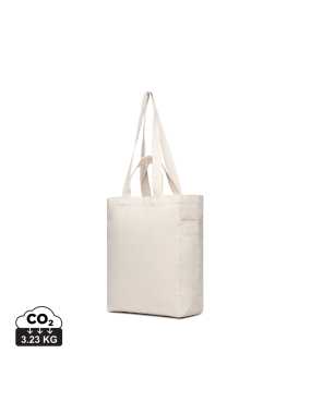 Taška na zips VINGA Hilo z recykl. canvas AWARE™ > biela (off)