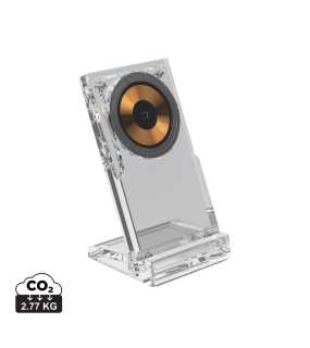 Magnetický bezdrôtový nabíjací stojan Magcharge 15W > transparentná