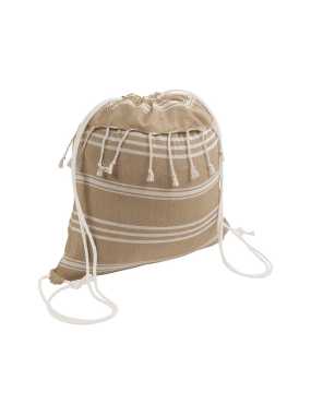 Vrecko so šnúrkami > prírodná