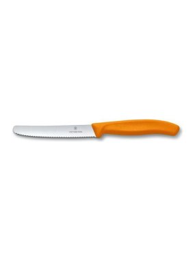 Kuchynský nôž (Victorinox Tomato and sausage knife) > oranžová