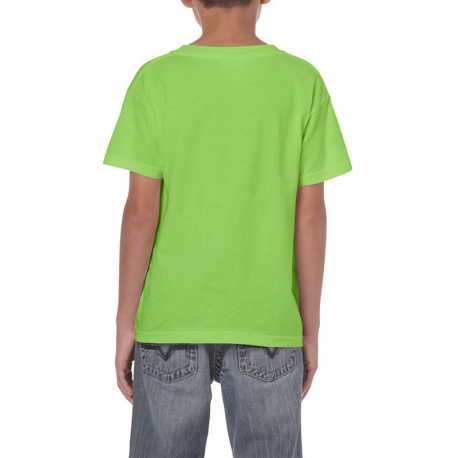 Detské tričko (GILDAN HEAVY COTTON YOUTH T-SHIRT) > zelená (lime) > XS