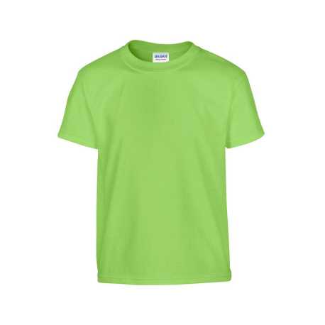 Detské tričko (GILDAN HEAVY COTTON YOUTH T-SHIRT) > zelená (lime) > XS
