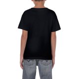 Detské tričko (GILDAN HEAVY COTTON YOUTH T-SHIRT) > čierna > XS
