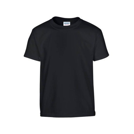 Detské tričko (GILDAN HEAVY COTTON YOUTH T-SHIRT) > čierna > XS