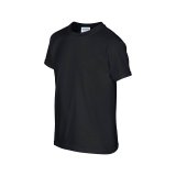 Detské tričko (GILDAN HEAVY COTTON YOUTH T-SHIRT) > čierna > XS