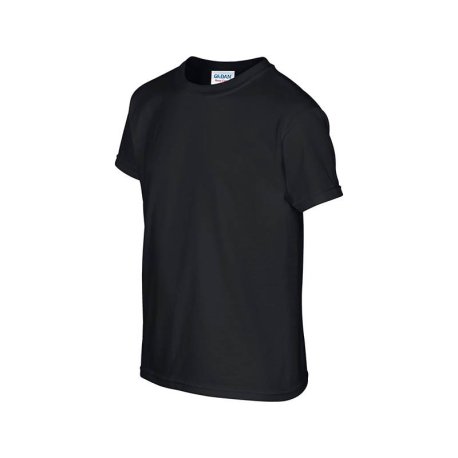 Detské tričko (GILDAN HEAVY COTTON YOUTH T-SHIRT) > čierna > XS