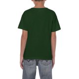 Detské tričko (GILDAN HEAVY COTTON YOUTH T-SHIRT) > zelená (forest) > XS