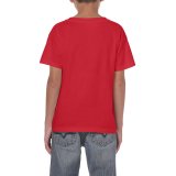 Detské tričko (GILDAN HEAVY COTTON YOUTH T-SHIRT) > červená > XS