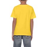 Detské tričko (GILDAN HEAVY COTTON YOUTH T-SHIRT) > žltá (daisy) > XS