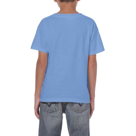 Detské tričko (GILDAN HEAVY COTTON YOUTH T-SHIRT) > modrá (carolina) > XS