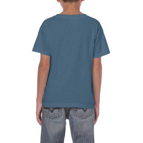 Detské tričko (GILDAN HEAVY COTTON YOUTH T-SHIRT) > modrá (indigo) > XS