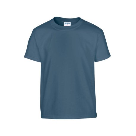 Detské tričko (GILDAN HEAVY COTTON YOUTH T-SHIRT) > modrá (indigo) > XS