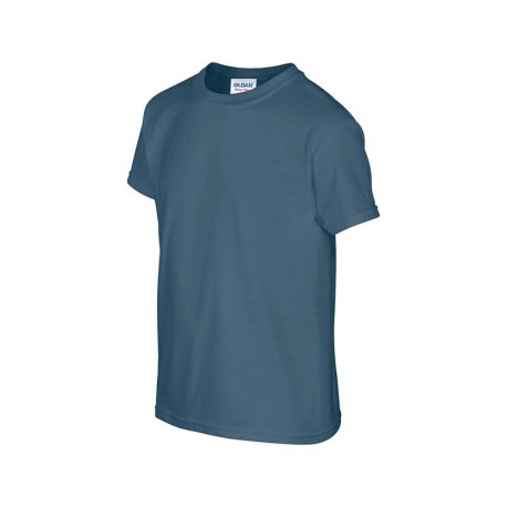 Detské tričko (GILDAN HEAVY COTTON YOUTH T-SHIRT) > modrá (indigo) > XS