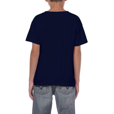Detské tričko (GILDAN HEAVY COTTON YOUTH T-SHIRT) > modrá (navy) > XS