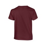 Detské tričko (GILDAN HEAVY COTTON YOUTH T-SHIRT) > červená (maroon) > XS