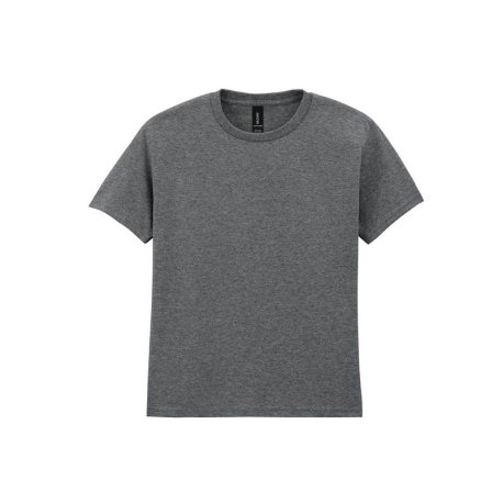 Detské tričko (GILDAN HEAVY COTTON YOUTH T-SHIRT) > šedá (graphite heather) > L