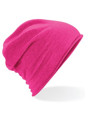 Unisex čiapka (Beechfield Jersey Beanie) > ružová (fuchsia)