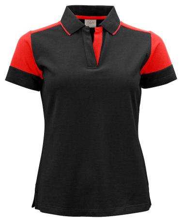 Dámska polokošeľa (PRINTER PRIME POLO LADY) > čierna / červená > XS