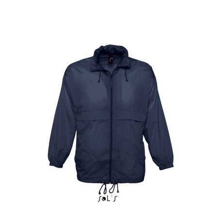 Unisex bunda (SOLS SURF UNISEX WATERPROOF WINDBREAKER) > modrá (navy) > XS