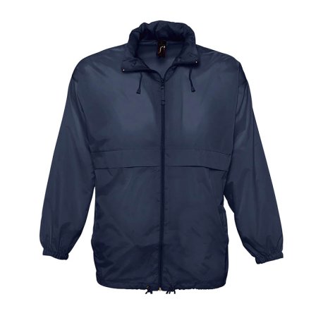 Unisex bunda (SOLS SURF UNISEX WATERPROOF WINDBREAKER) > modrá (navy) > XS