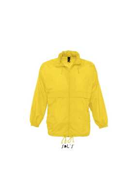Unisex bunda (SOLS SURF UNISEX WATERPROOF WINDBREAKER) > zlatá > XS