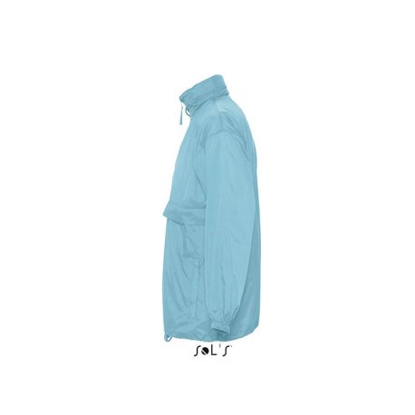Unisex bunda (SOLS SURF UNISEX WATERPROOF WINDBREAKER) > modrá (atoll) > 2XL