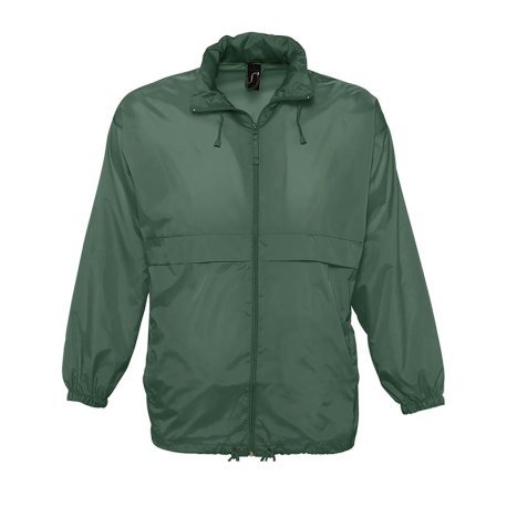 Unisex bunda (SOLS SURF UNISEX WATERPROOF WINDBREAKER) > zelená (forest) > 2XL