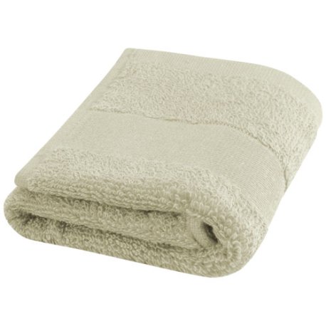 Bavlněný ručník 30x50 cm s gramáží 450 g/m2 Sophia>šedá (light)