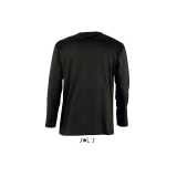 Pánske tričko (SOLS MONARCH UNISEX LONG SLEEVE T-SHIRT) > čierna (deep) > 4XL